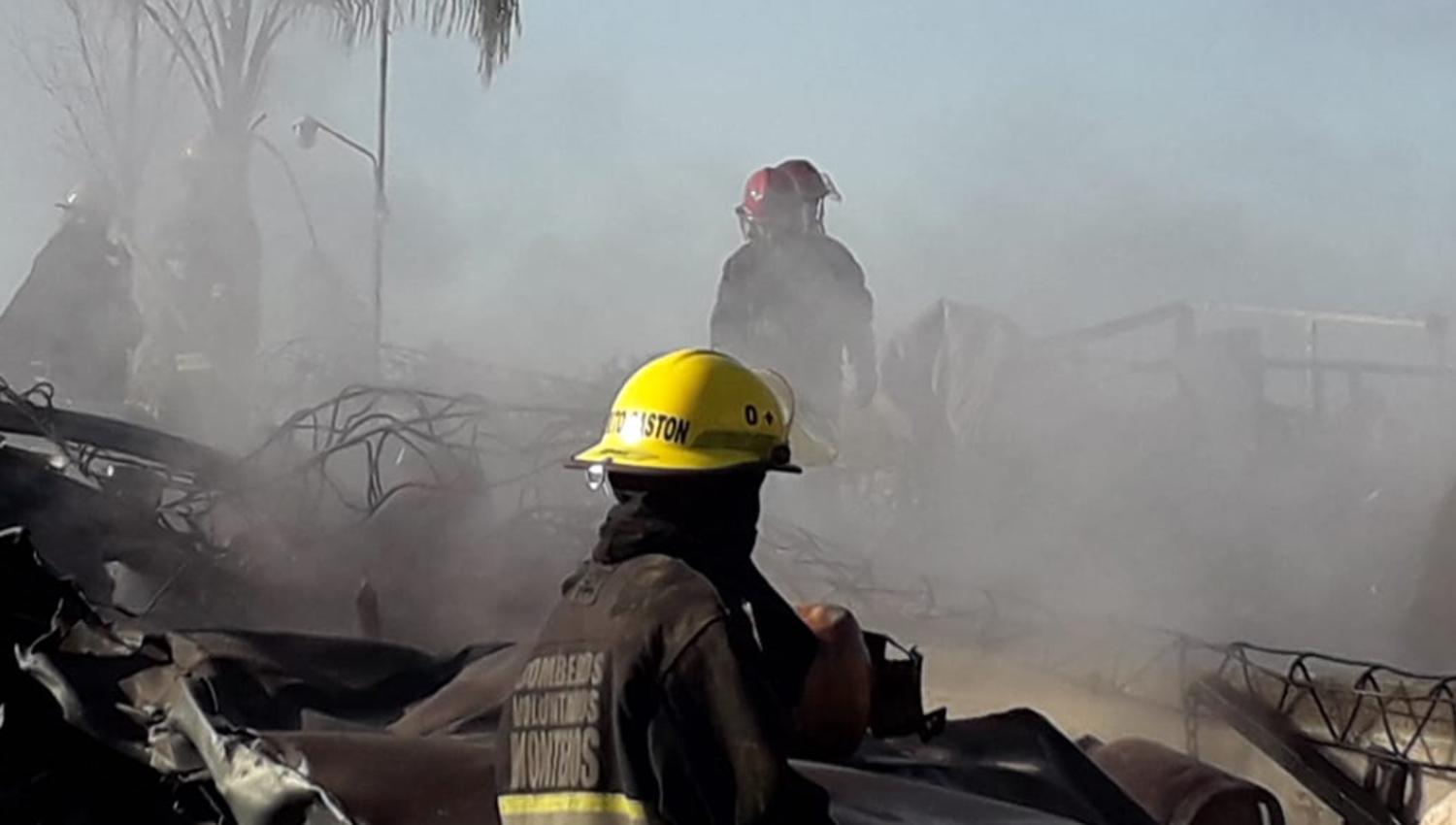 Así quedó la planta de gas de Concepción tras las explosiones