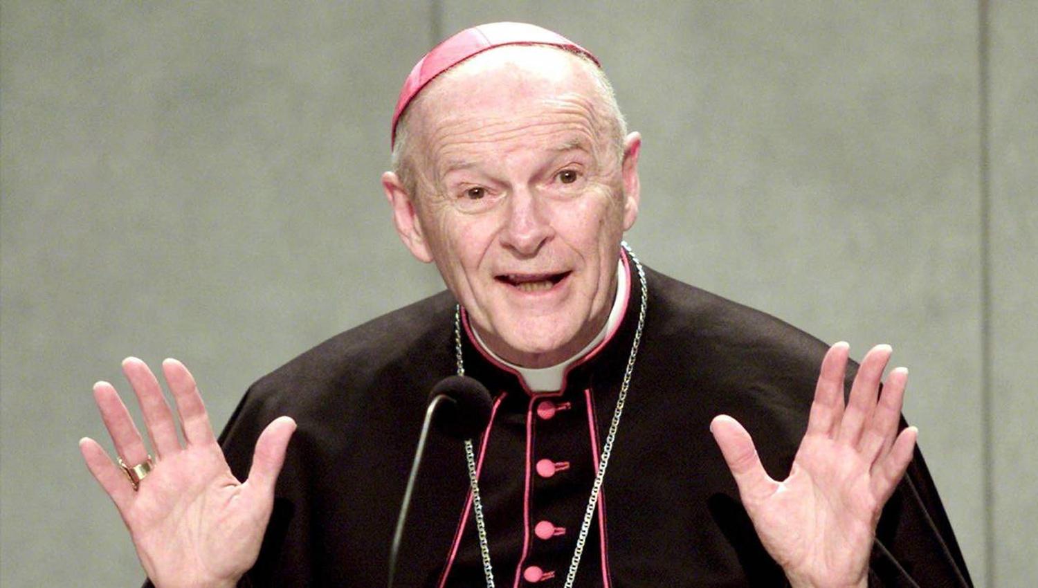 Theodore Edgar McCarrick. El cardenal acusado de abuso.