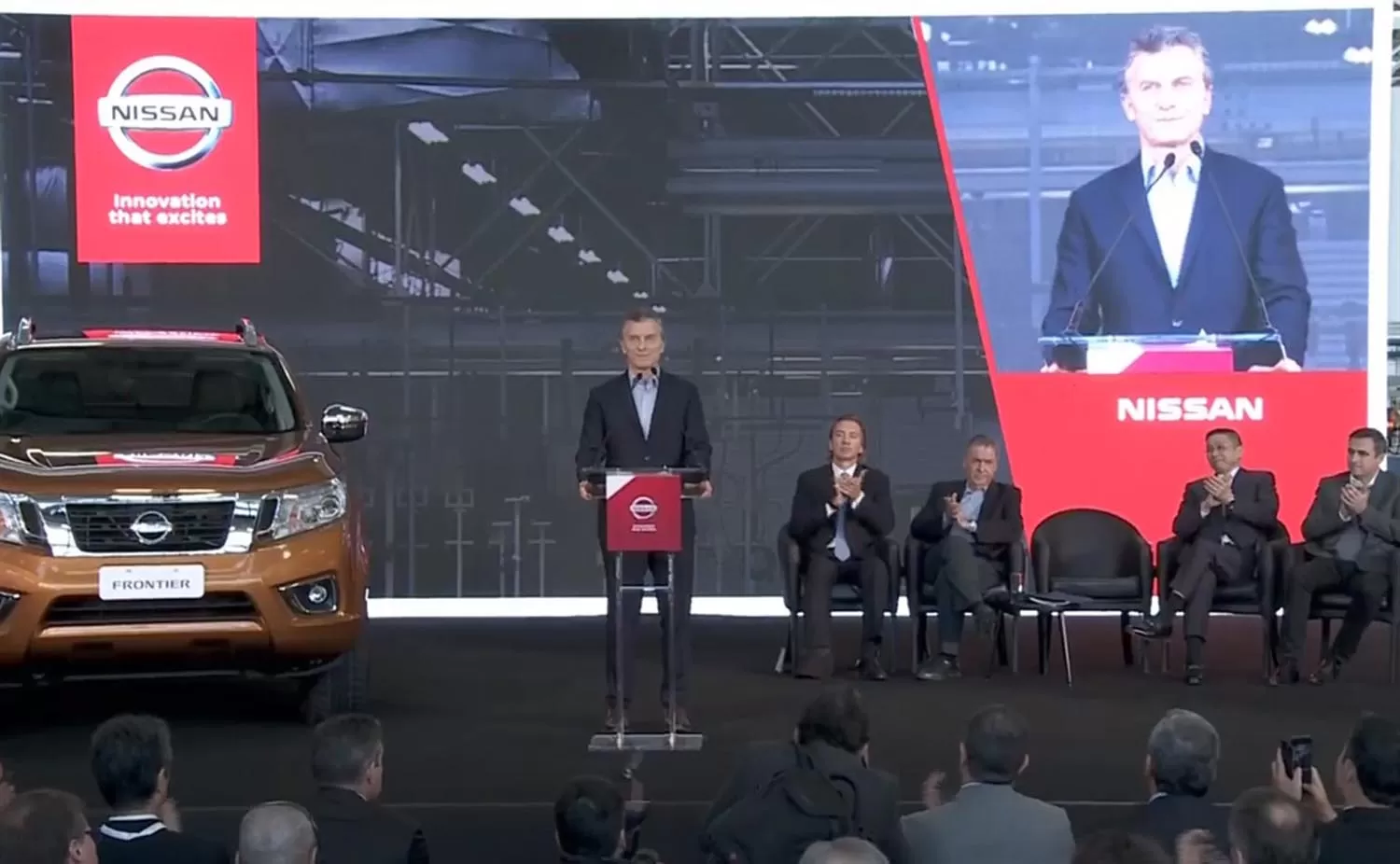 DECLARACIONES. El presidente Mauricio Macri ratificó el rumbo elegido para continuar con su ciclo político