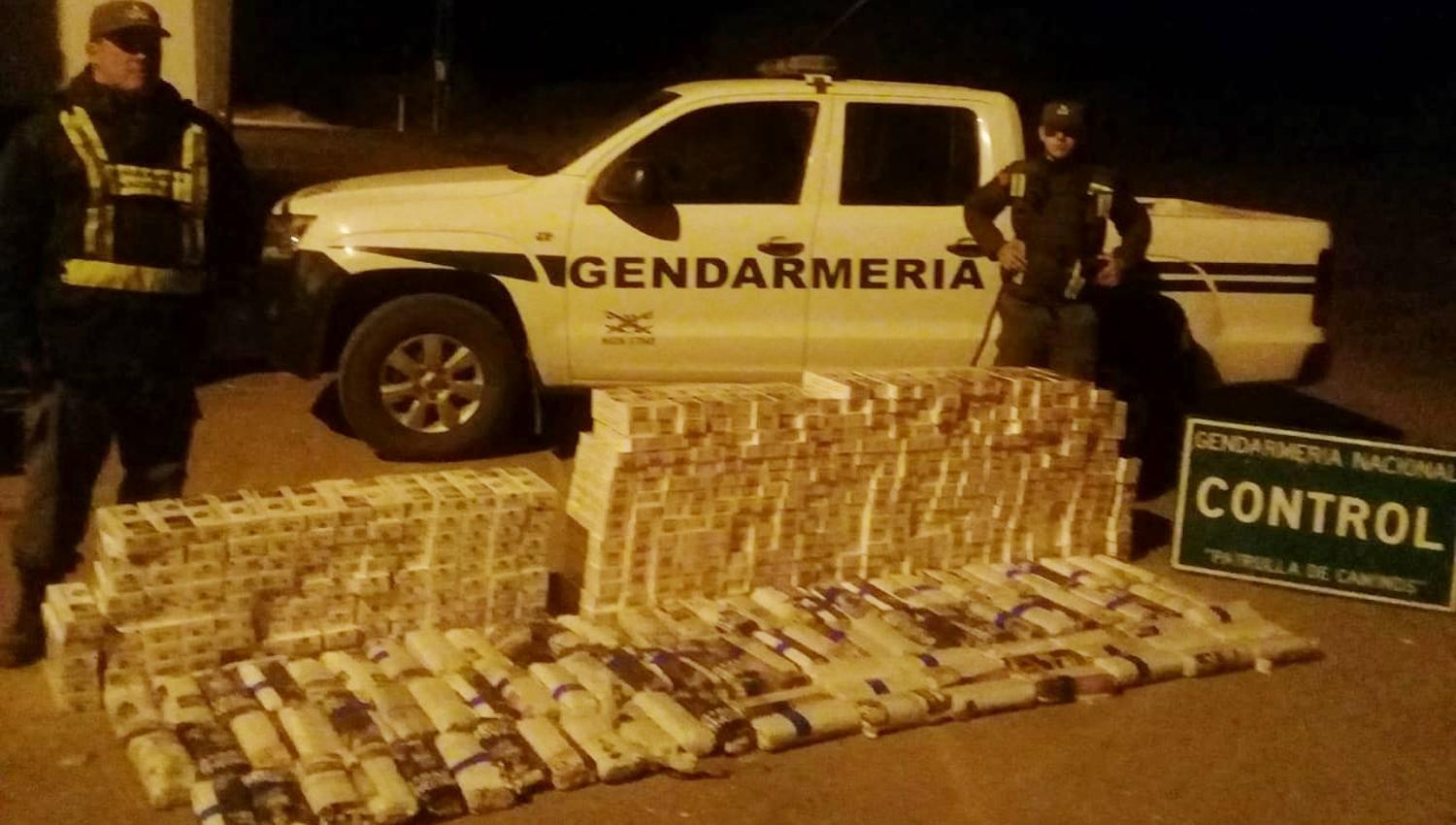 Confiscaron 33 kilos de marihuana transportados en colectivos de larga distancia