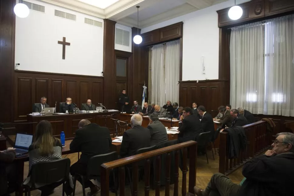 JORNADA. Las audiencias del juicio oral y público de la causa Paulina Lebbos se reiniciaron ayer.  la gaceta / foto de jorge olmos sgrosso 