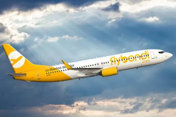 Flybondi anunció la suspensión de la ruta Tucumán-Rosario durante 16 días