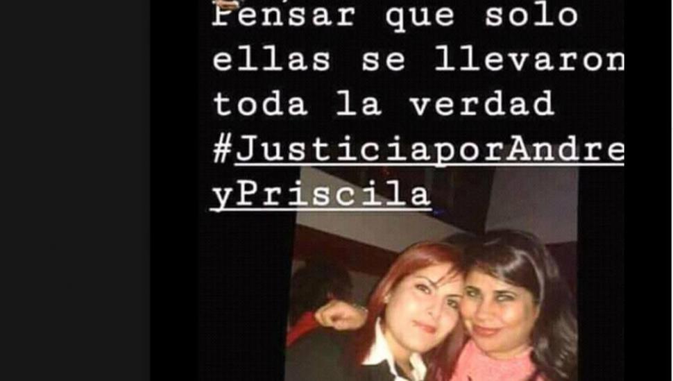 LUCHA. Las amigas de las víctimas expresaron su dolor en las redes sociales.