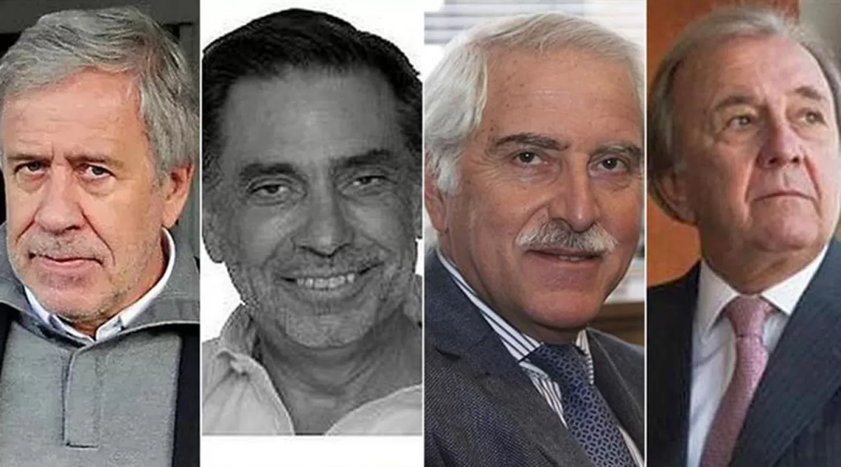 Entre los detenidos. Gerardo Ferreyra (Electroingeniería), Héctor Javier Sánchez Caballero (Iecsa), Carlos Mundín (BTU) y Armando Losón (Grupo Albanesi)