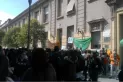 Alumnos de diferentes instituciones se manifestaron a favor del aborto