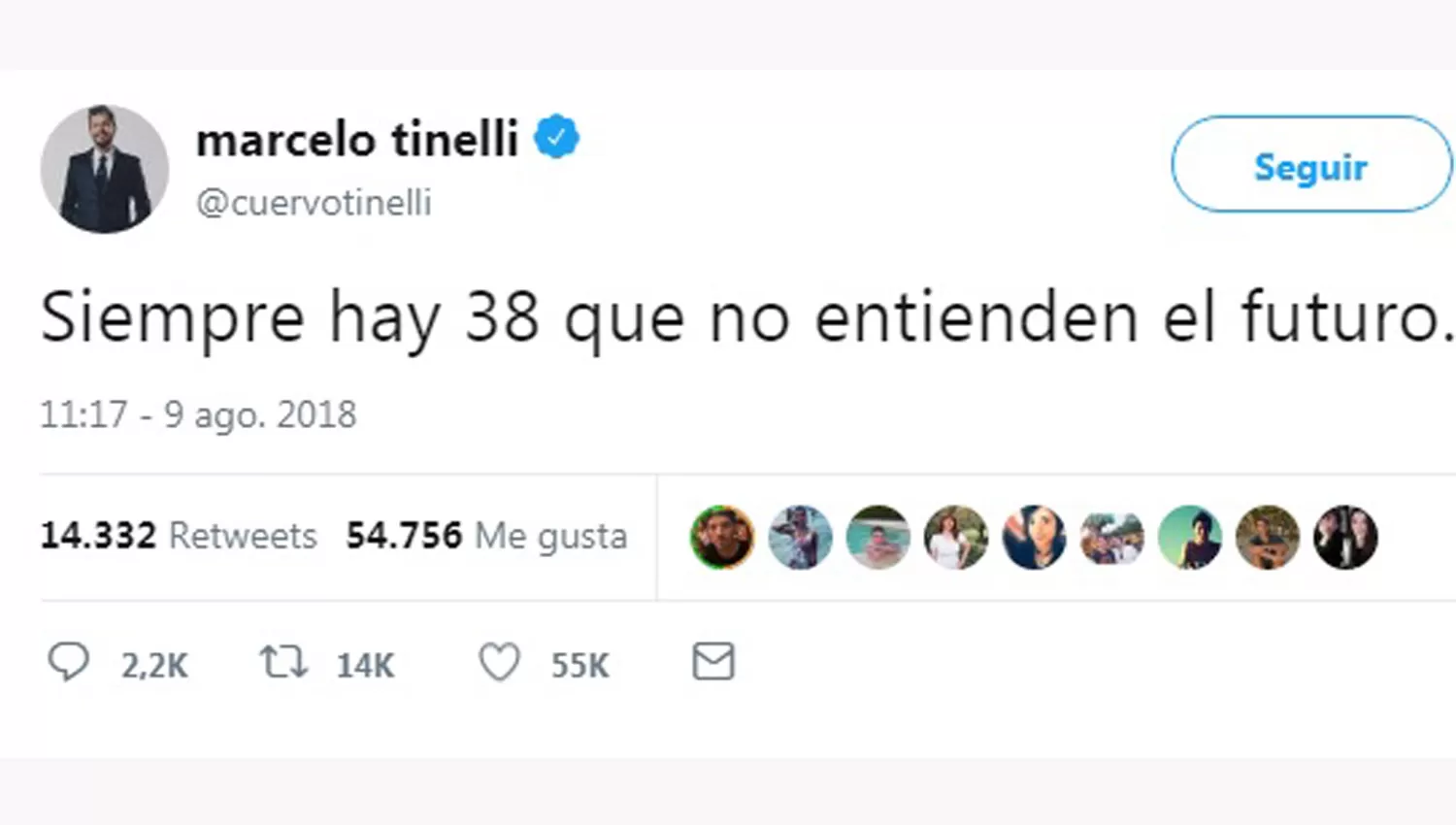 EL TUIT DE TINELLI