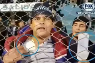 Con el suero en la mano: un hincha se escapó del hospital para ir a ver a Atlético