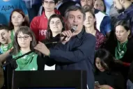 Máximo Kirchner evitó referirse a los cuadernos y apuntó contra Mauricio Macri y la Justicia