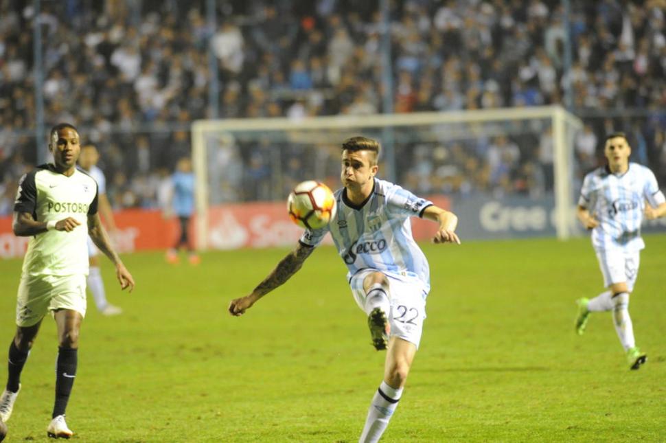 TIENE VENTAJA. Casi recién llegado, Noir se ganó el puesto de extremo izquierdo. la gaceta / foto de HÉCTOR PERALTA