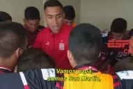 En todos lados: la arenga de los juveniles de San Martín antes de enfrentar a Boca