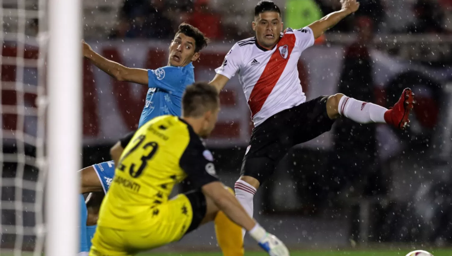 River tuvo las más claras ante Belgrano, pero volvió a empatar