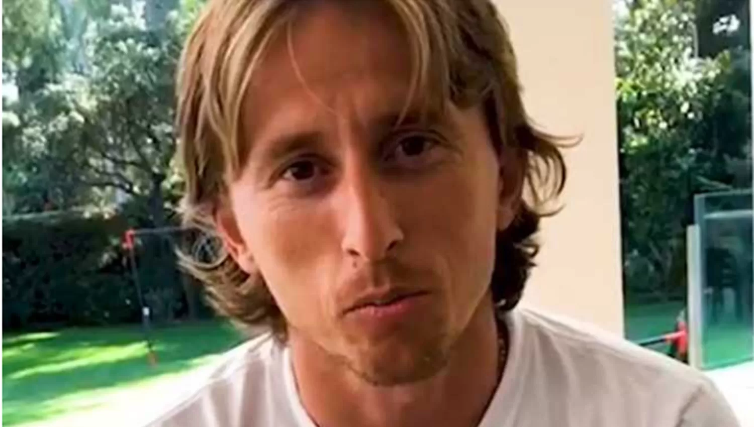 El futbolista croata Luka Modric.