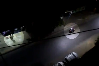 Filman un violento asalto esta mañana en Barrio Norte