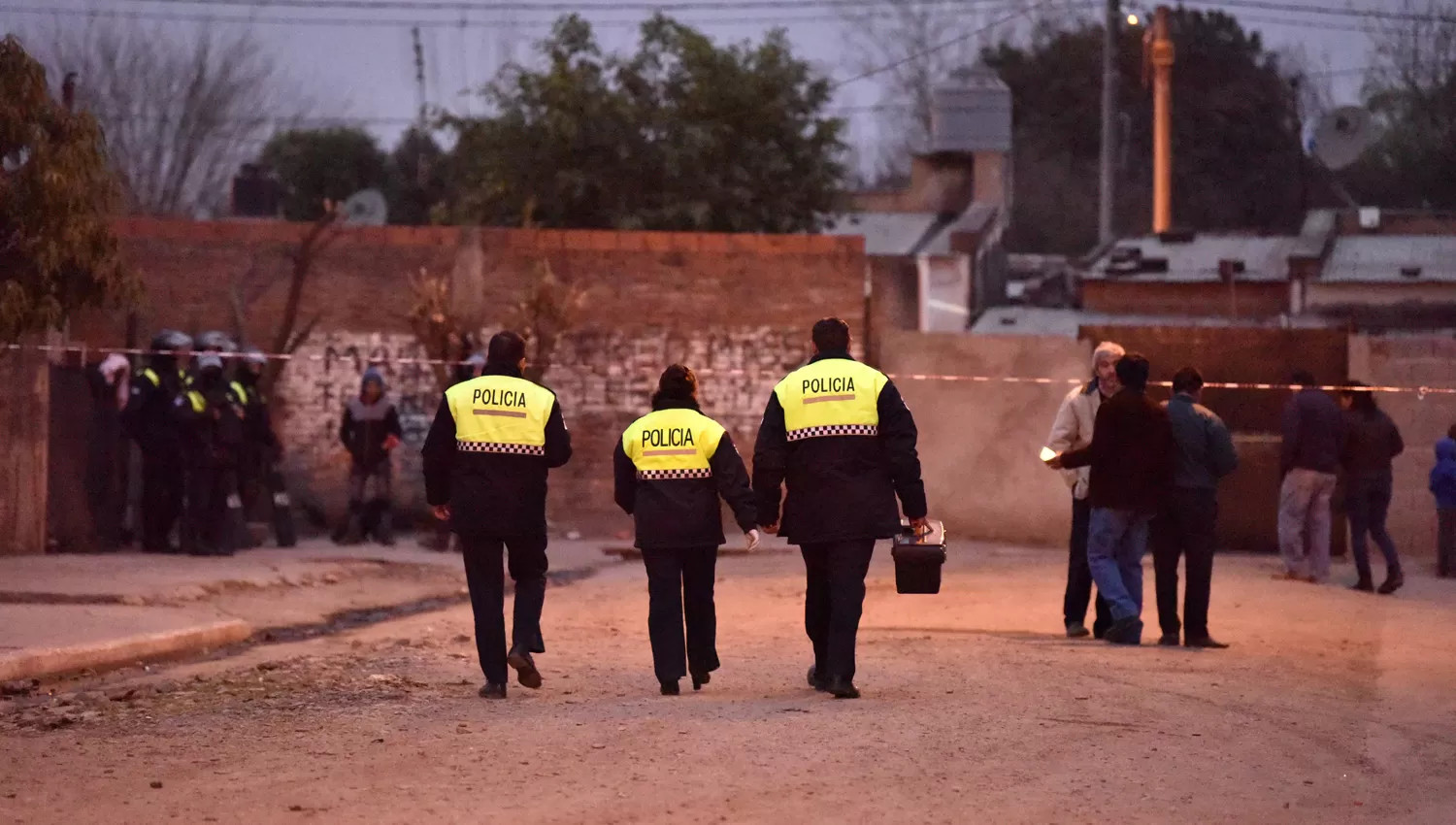 PELEA. Dos hombres murieron y otros dos resultaron heridos durante una balacera en el sur de la ciudad. 