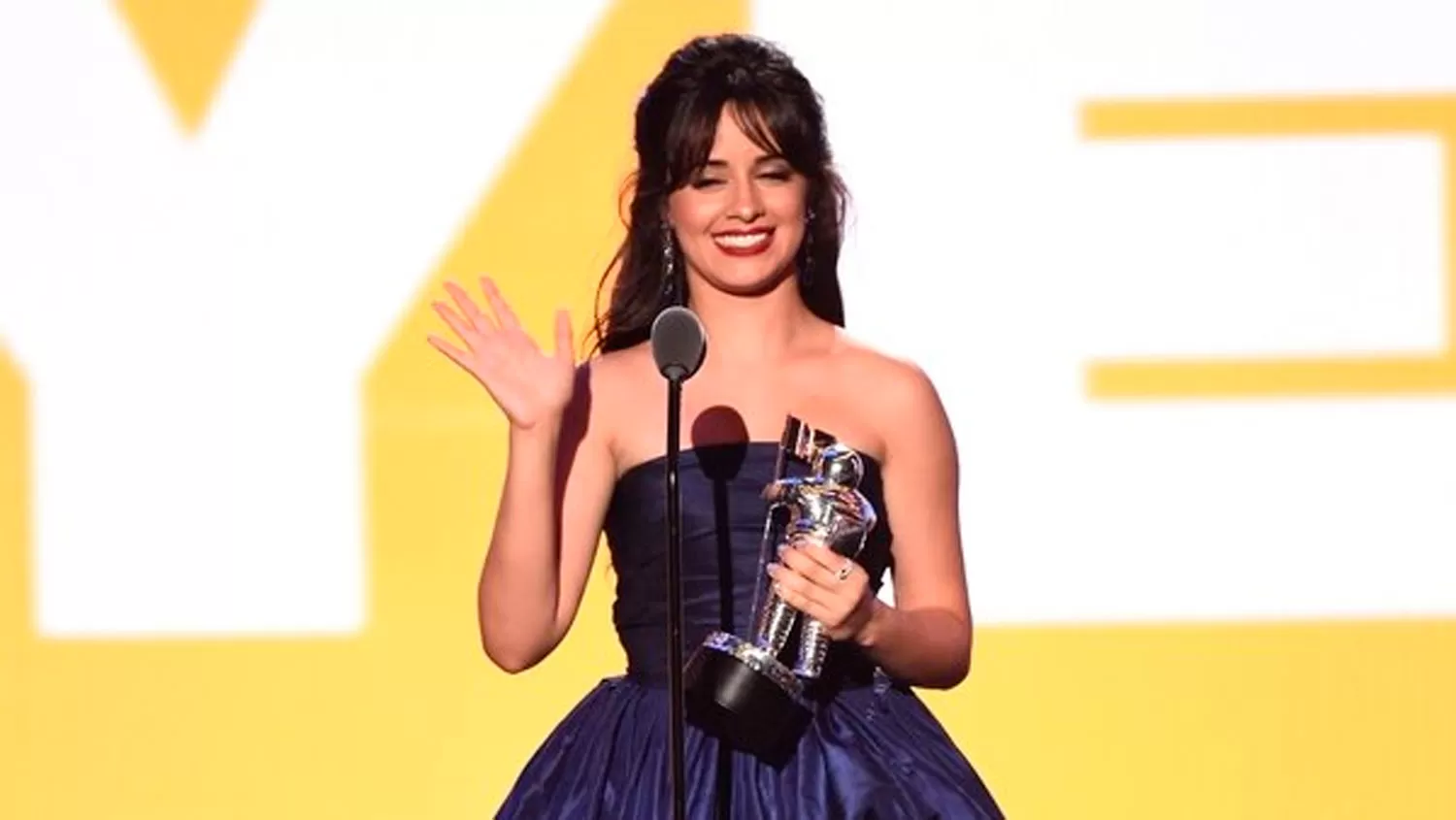 CAMILA CABELLO. La gran ganadora de la noche.