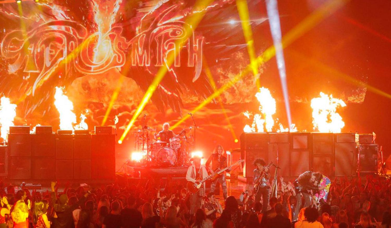 LEGENDARIOS. La presentación de Aerosmith.