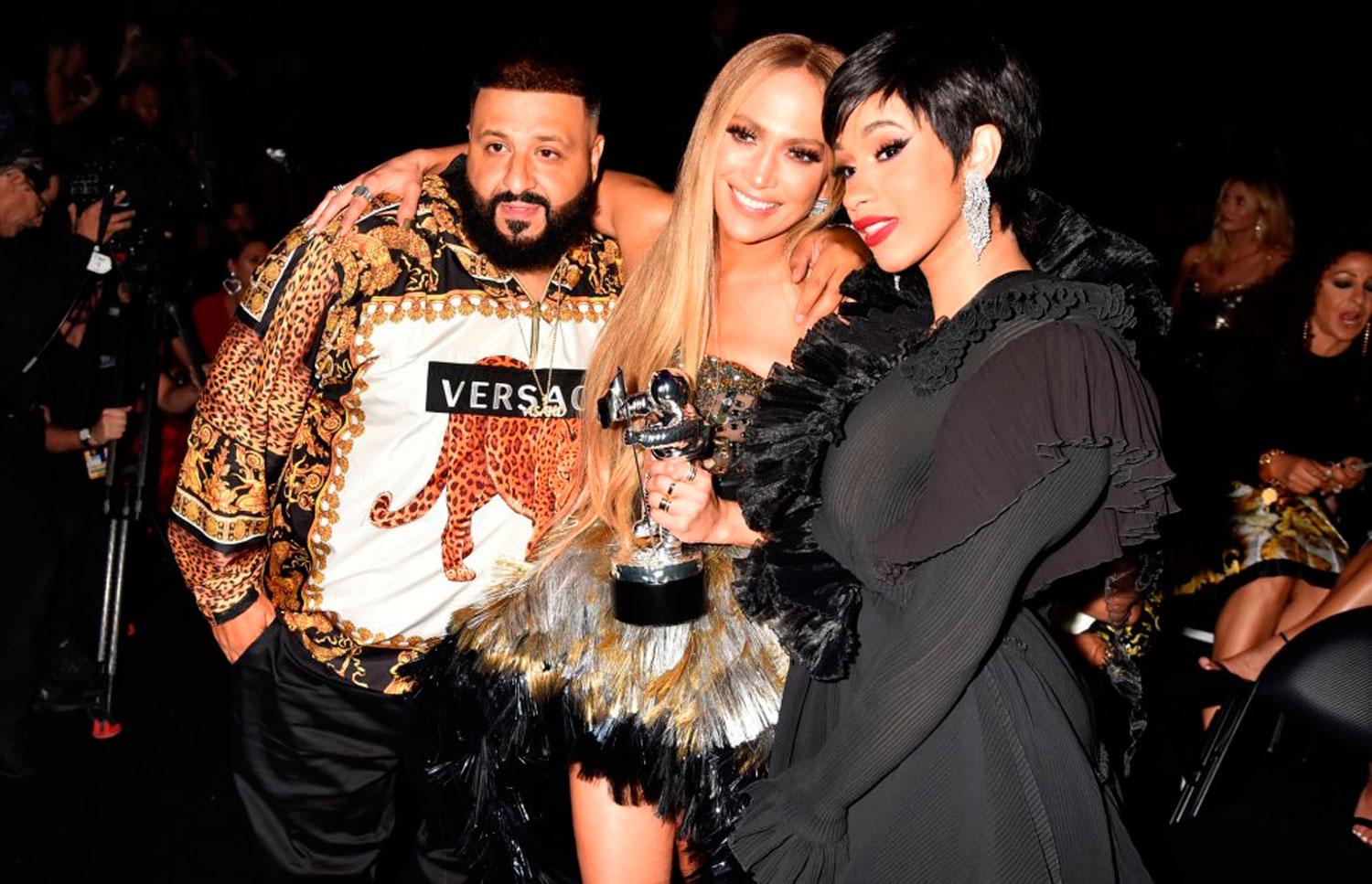 PREMIADOS. DJ Kalhed, JLo y Cardi B.