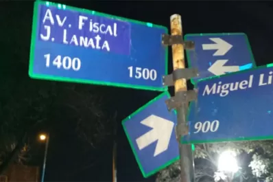 Cambiaron el nombre de la avenida Néstor Kirchner por el de Lanata