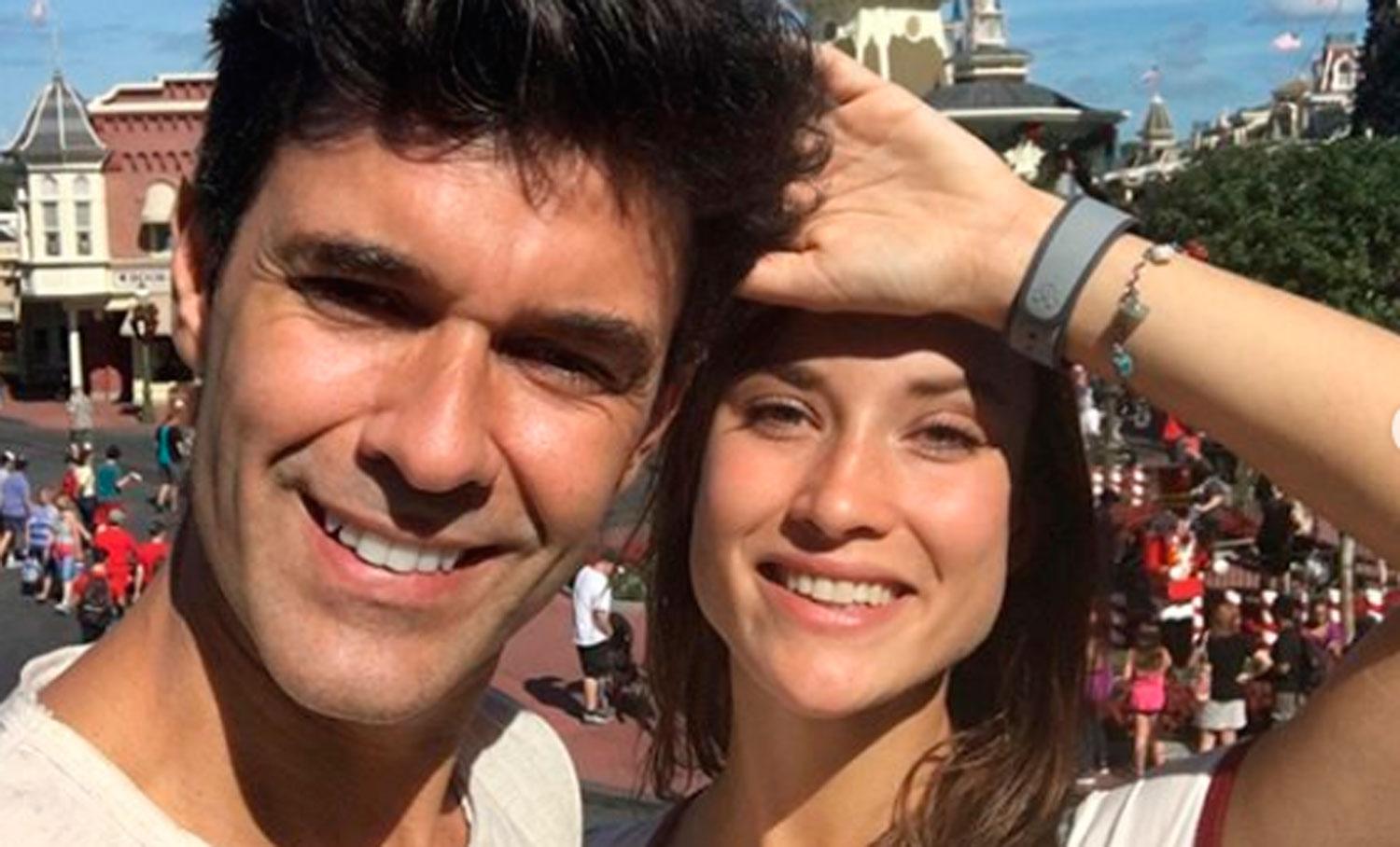 MARIANO MARTÍNEZ Y CAMILA CAVALLO. La pareja lleva tres años de relación.