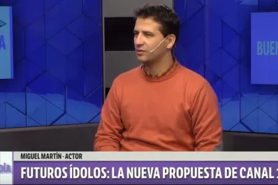 Miguel Martín anticipó detalles de Futuros ídolos, su nueva serie