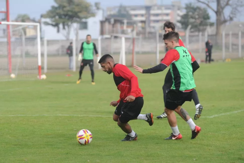 TRANQUILIDAD. García cree que el debut no fue malo y que con el correr de los partidos el equipo encontrará un mejor nivel. la gaceta / foto de Antonio Ferroni (archivo)