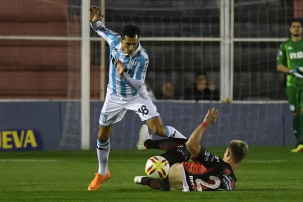 Racing derrotó a Patronato en Paraná y se subió a la cima