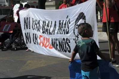 Marcha contra la represión policial: el gatillo fácil está relacionado con la pobreza