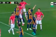 Pegó en el travesaño: mirá el increíble gol que falló Altuna en San Martín