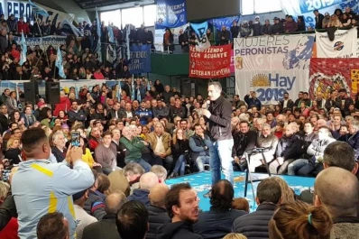 La Cámpora acto en Ferro