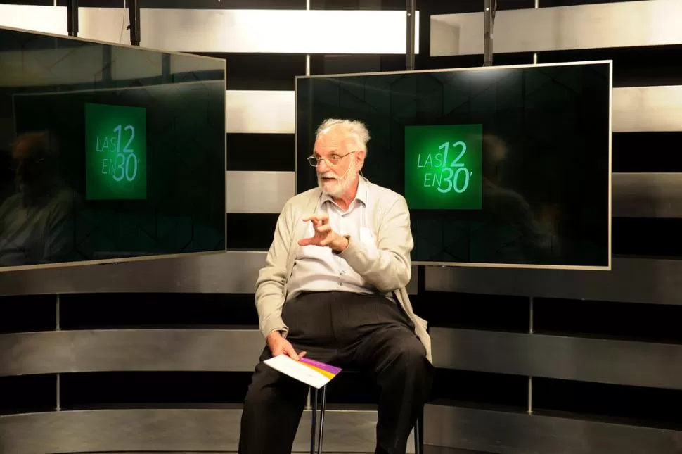 CONTUNDENTE. Juan Carlos De Pablo sostuvo que en economía “hay que aplicar la libreta del almacenero”.
