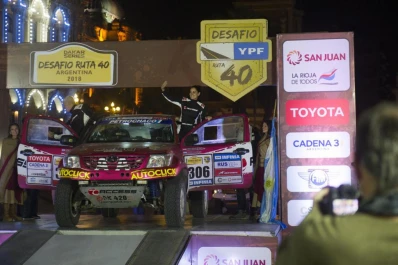 Desafío Ruta 40: prólogo y largada simbólica fueron aperitivos de alto voltaje