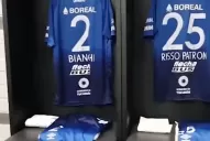 Así está el vestuario de Atlético en el Atanasio Girardot de Medellín