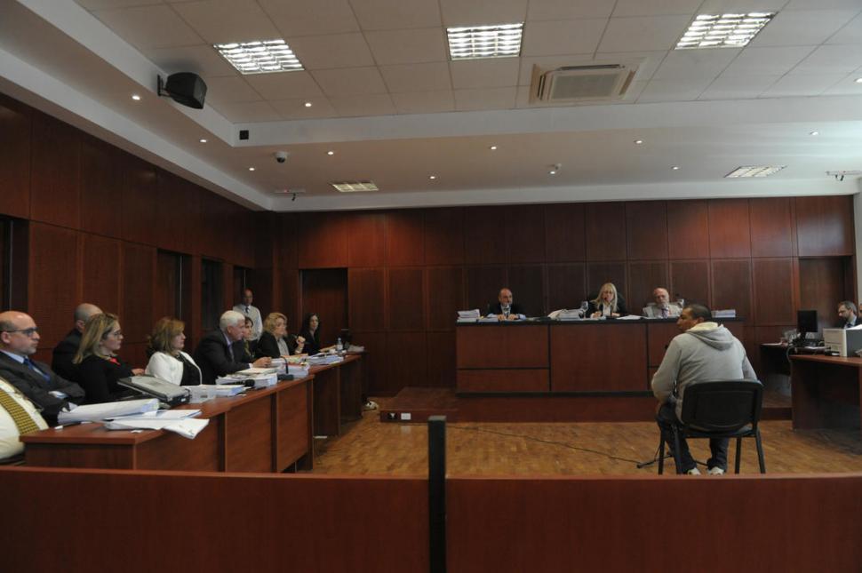 TESTIGO. Eduardo Mamaní, sobrino del comunero, habla a la defensa.   