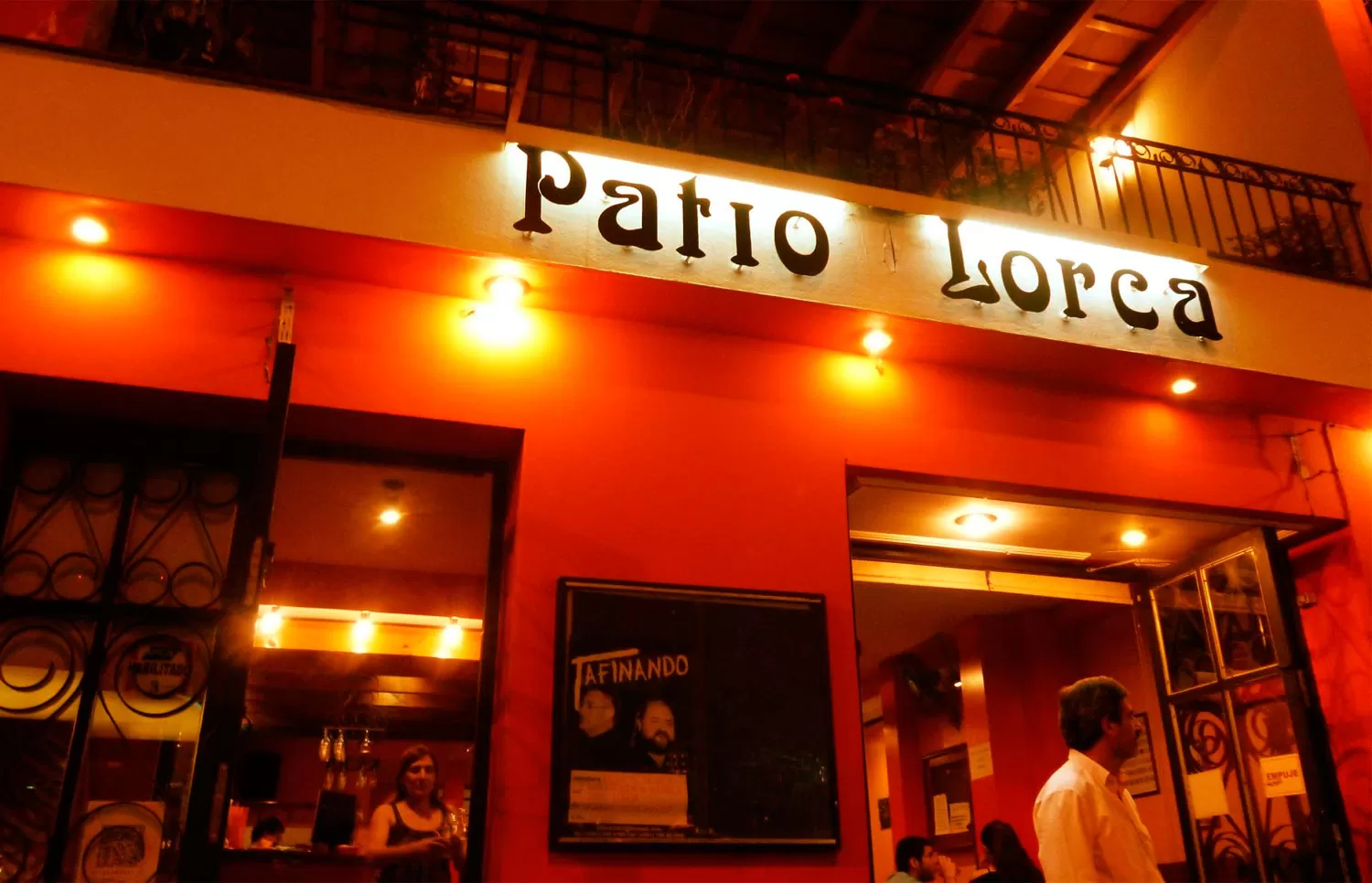 PATIO LORCA. Cerró sus puertas hoy.