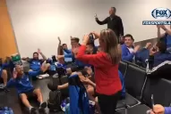 El plantel de Atlético le puso ritmo de fiesta al aeropuerto de Lima