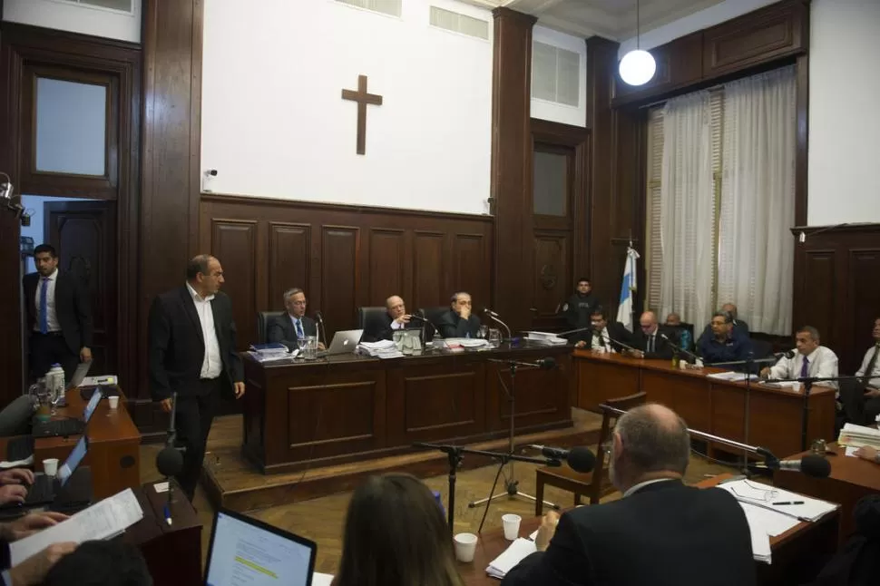 TESTIGO. “García figuró la nómina del Departamento Personal”, dijo Cortés. la gaceta / foto de jorge olmos sgrosso 