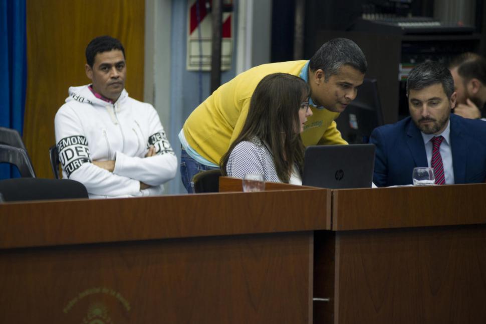 DESAFIANTES. Julio César Trayán y Daniel García en una audiencia. la gaceta / FOTOs DE JORGE OLMOS SGROSSO