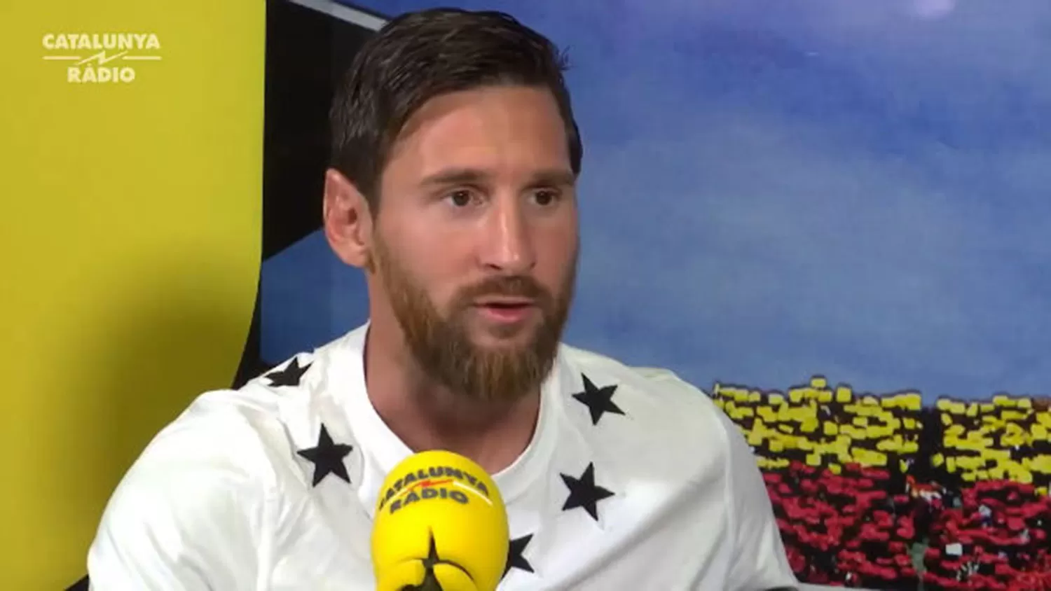 LA ENTREVISTA MÁS ESPERADA. Messi habló en la radio.