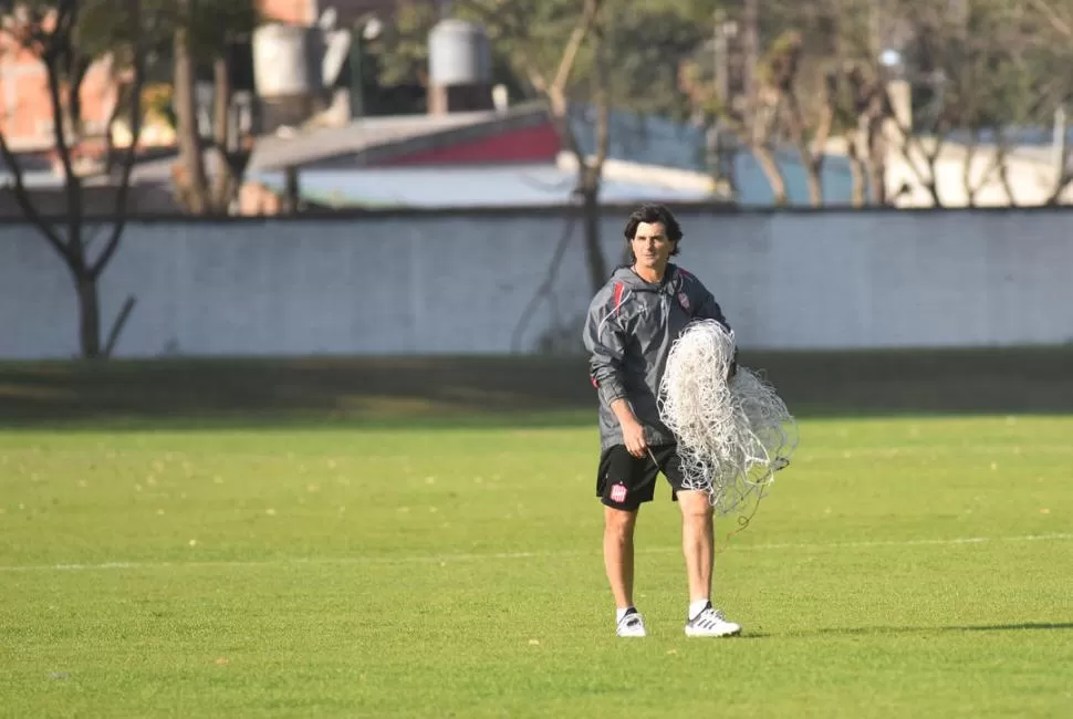 SE TIENE MUCHA CONFIANZA. Darío Forestello confía en que mañana San Martín realizará un buen partido contra Boca. la gaceta / foto de Osvaldo Ripoll