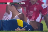 Tremendo: mirá la patada de Arregui a Paolo Goltz