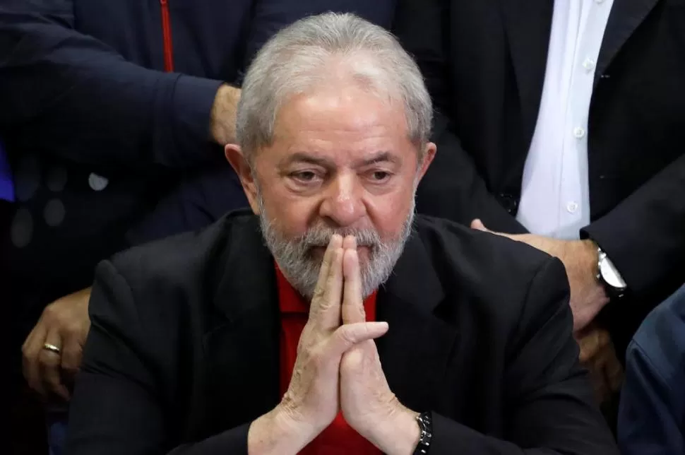 LULA DA SILVA. El ex presidente fue condenado por corrupción. REUTERS