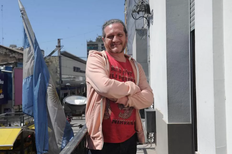 EN TUCUMÁN. El años pasado Darío Sztajnszrajber​ visitó LA GACETA para charlar sobre el libro “Filosofía en 11 frases”. la gaceta / foto de hector peralta