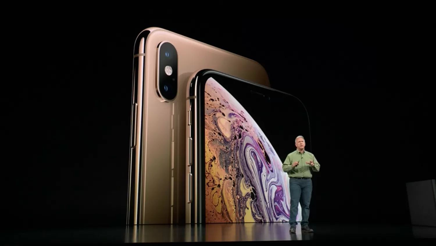 TECNOLOGÍA. Estética del nuevo iPhone Xs.