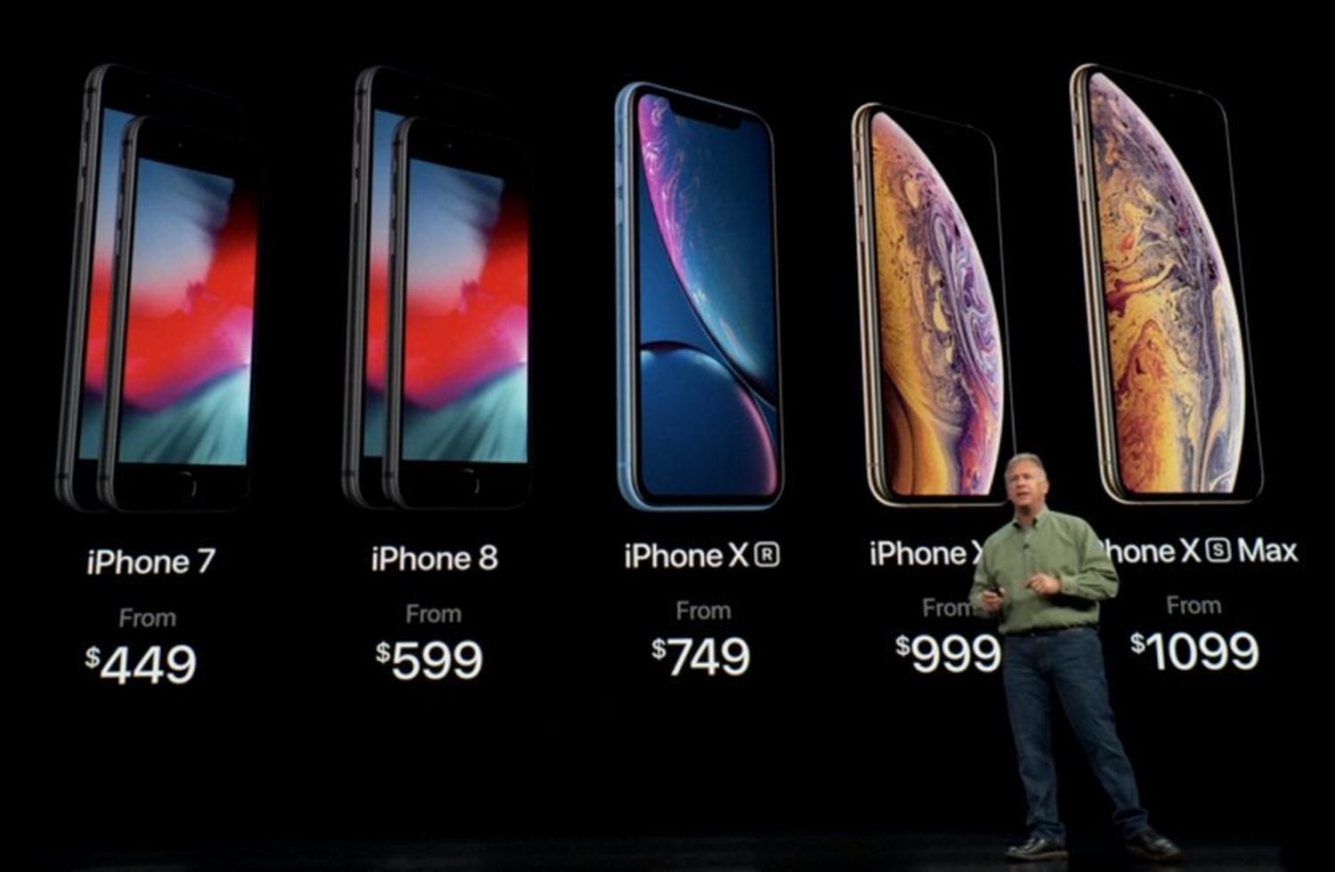 LOS NUEVOS IPHONE. Apple presentó las novedades el miércoles.