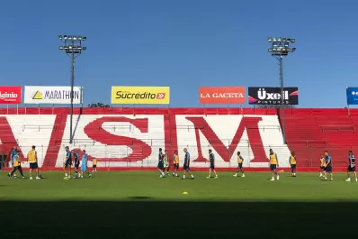 Gremio entrenó en La Ciudadela a la espera del partido con Atlético