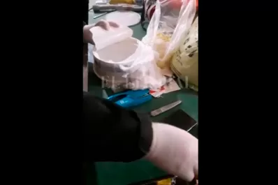 Quisieron entrar celulares a la cárcel, escondidos en un tupper con guiso