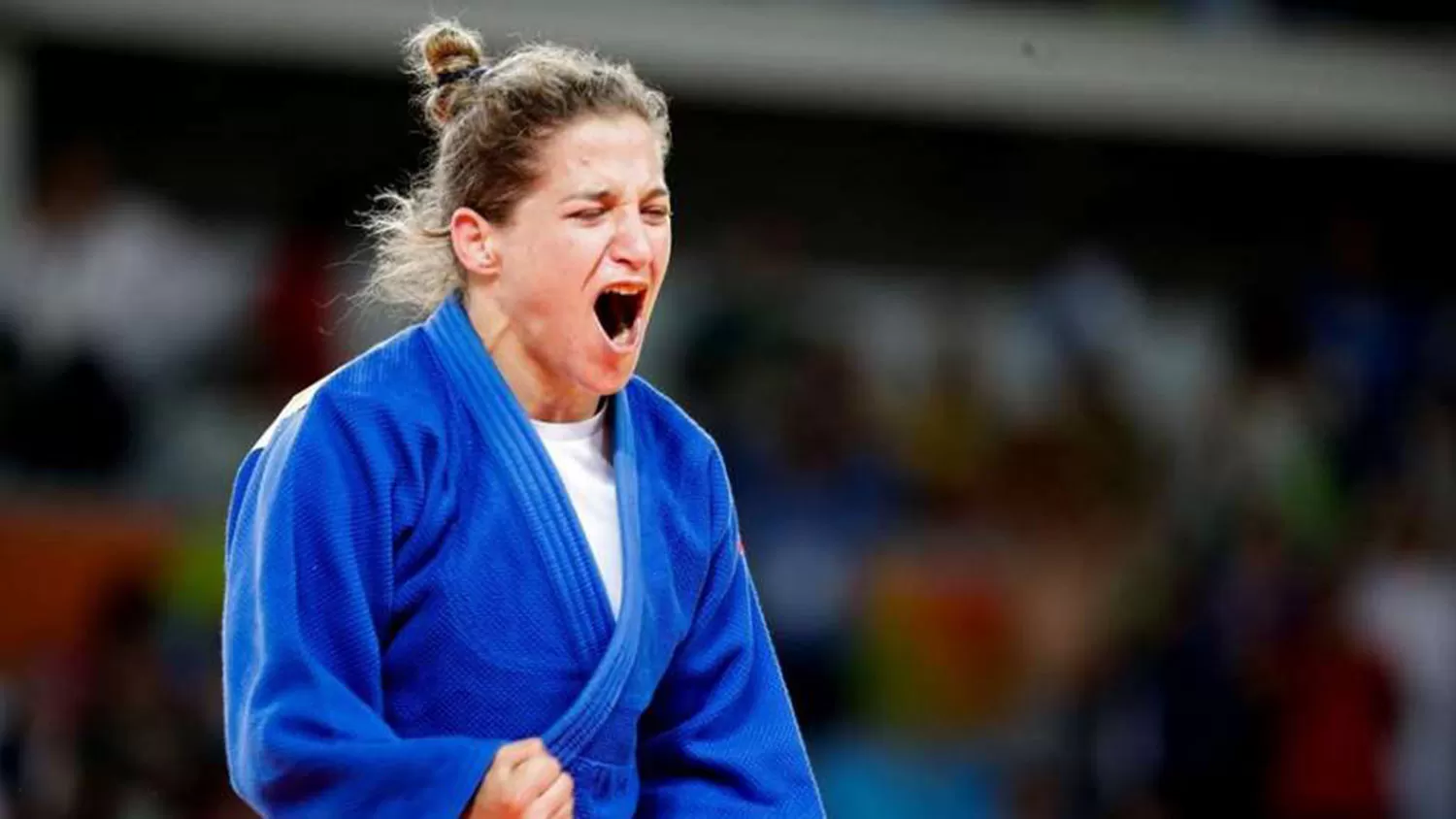 GANADORA. Paula Pareto conquistó otra medalla.