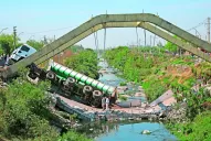 La caída del puente: entre el abandono y el vandalismo