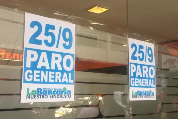 Entre el feriado y el paro, los bancos volverán a abrir el miércoles