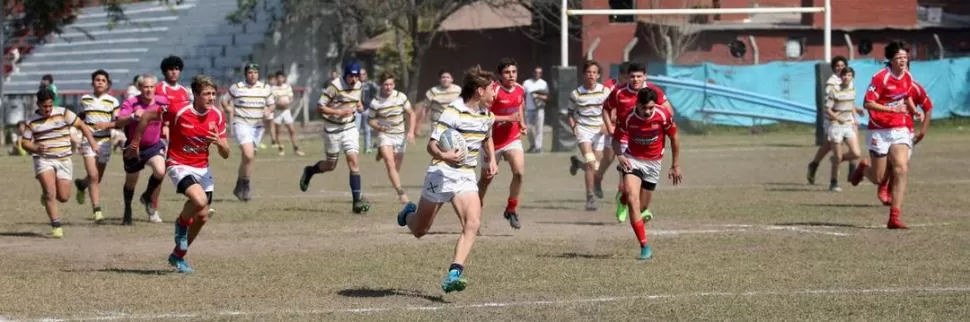 ESPÍRITU. En ocasiones, la presión de padres y entrenadores atenta contra el disfrute del juego. Existe una frase que reza: “si quiere un campeón en la familia, entrénese; mientras, deje a su hijo jugar en paz”. la gaceta / foto de juan pablo sánchez noli 